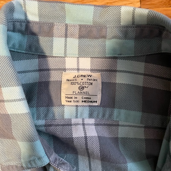 J Crew Flannel - Picture 2 of 3